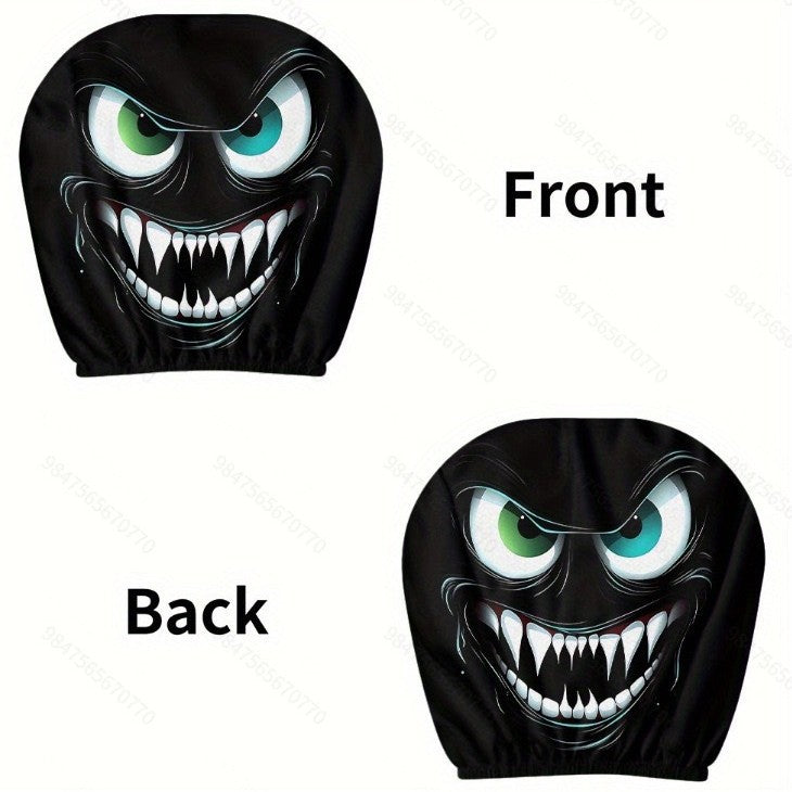 Halloween Headrest Cover