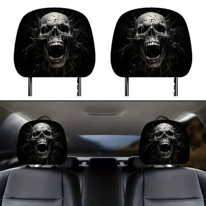 Halloween Headrest Cover