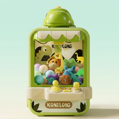 Mini Dino Claw Machine — Arcade Prize Grabber for Kids